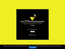 Tablet Screenshot of licormediterraneo.com